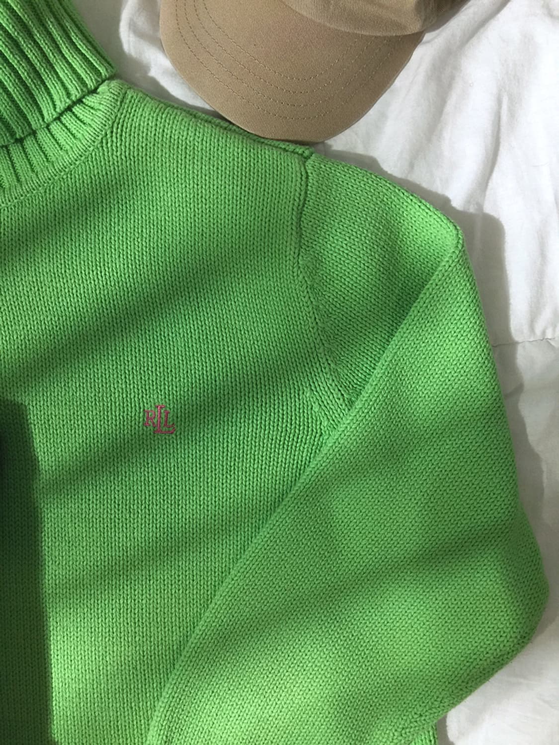 (WOMAN) 폴로랄프로렌 목폴라 니트 M  상품이미지3