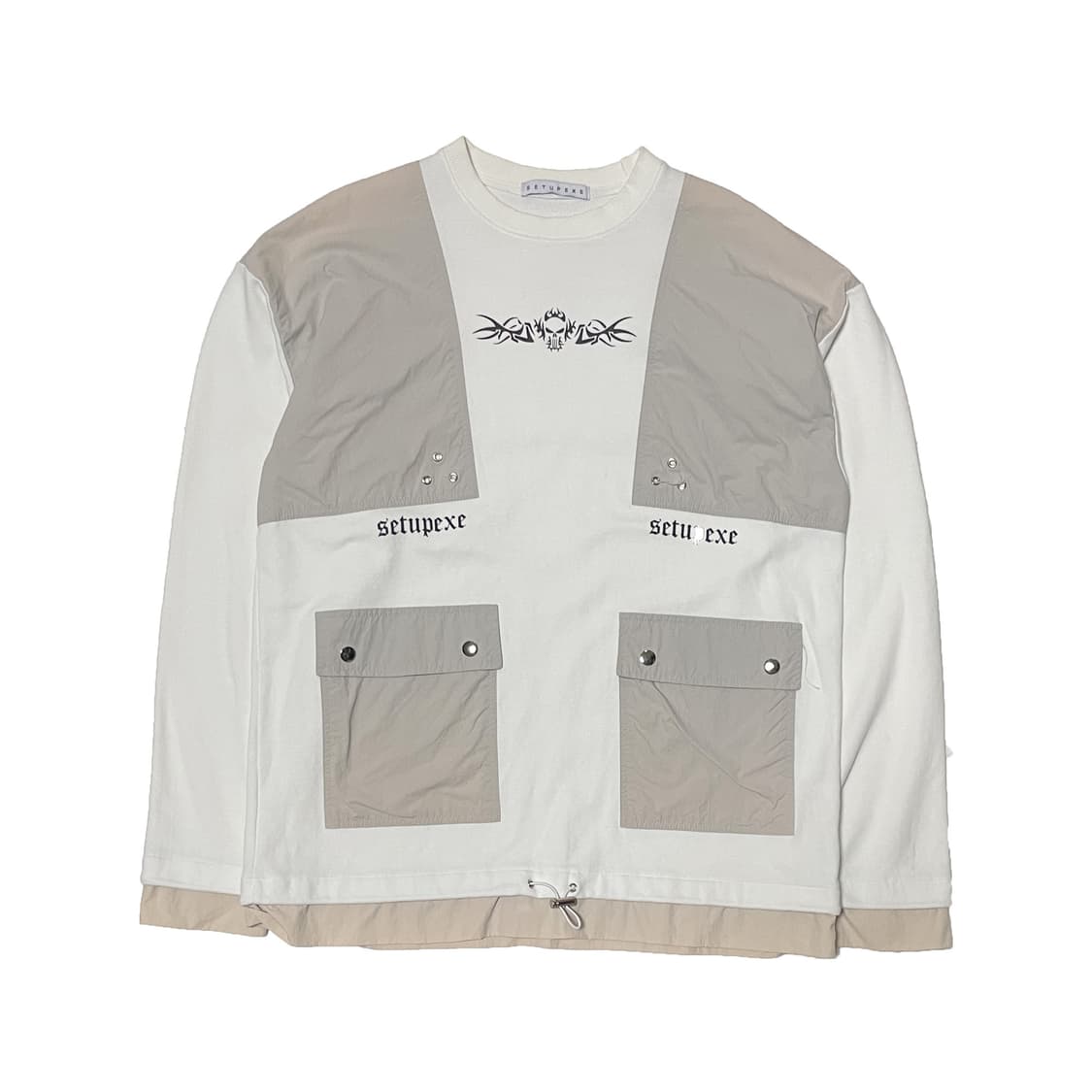 Setupexe 셋업이엑스이 스트링 크루넥 상품이미지1