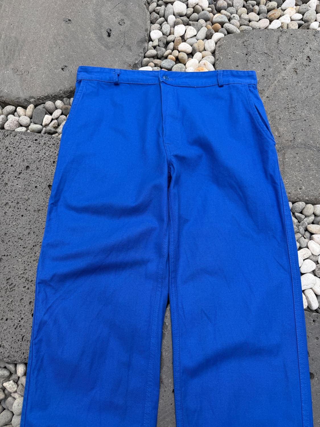 1990s INK BLUE VINTAGE FRENCH 빈티지프렌치워크팬츠 상품이미지3