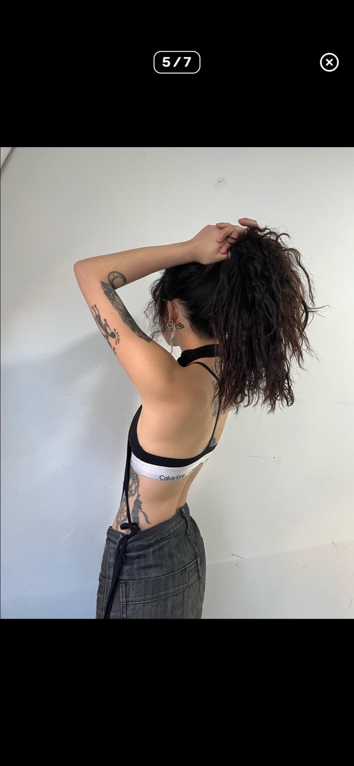 혜인서 레이어드 홀터 바디수트  상품이미지4