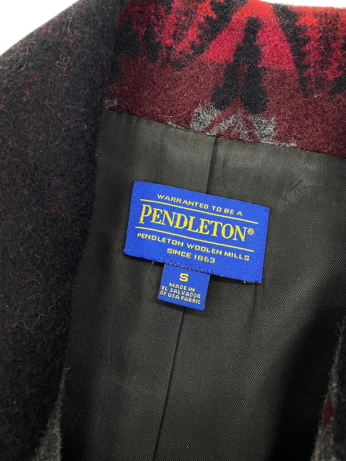 00's 펜들턴 사우스웨스턴 울 더블 코트 상품이미지9