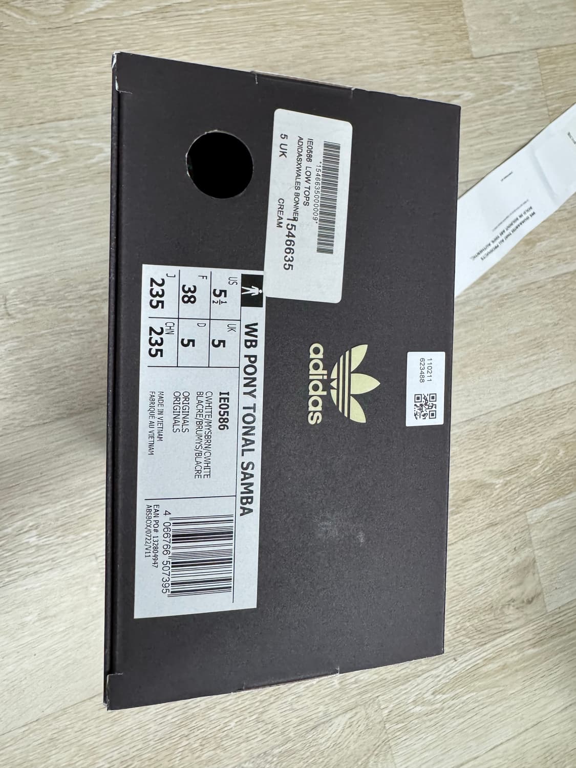 아디다스 x 웨일즈보너 삼바 미스테리 브라운 상품이미지7