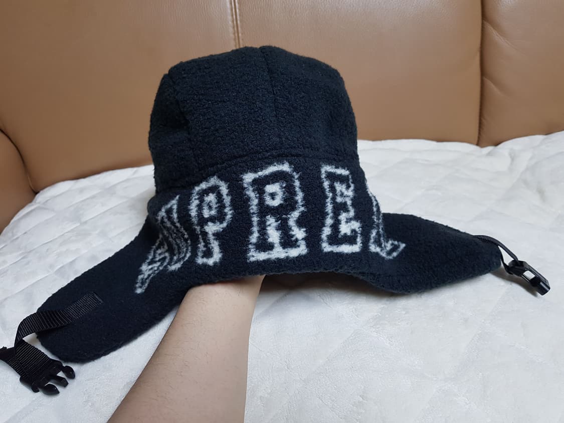 슈프림 셔링 트루퍼 햇 모자 블랙 23FW 상품이미지5