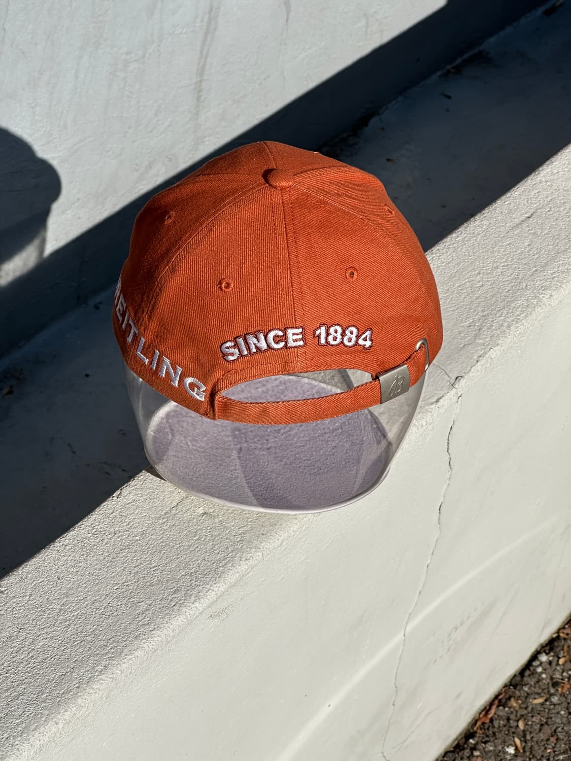 [F] 브라이틀링 로고 카멜오렌지 볼캡 모자 상품이미지4
