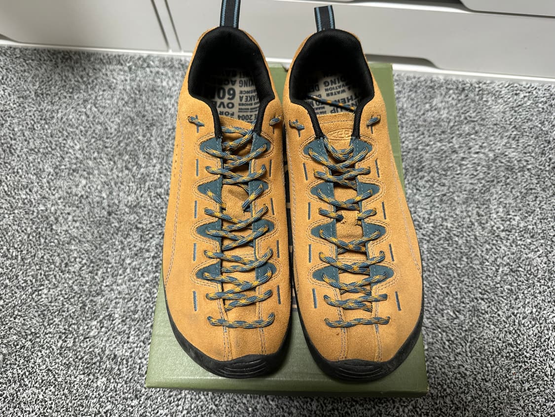 (290) 킨 KEEN 재스퍼 스웨이드 스니커즈 카멜 상품이미지2