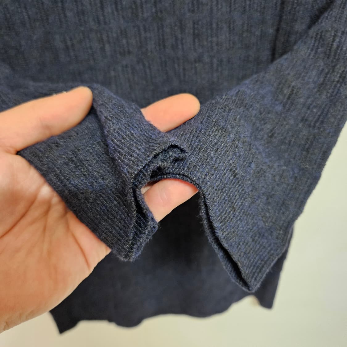 90 시스템 레이온 7부 니트 상품이미지4