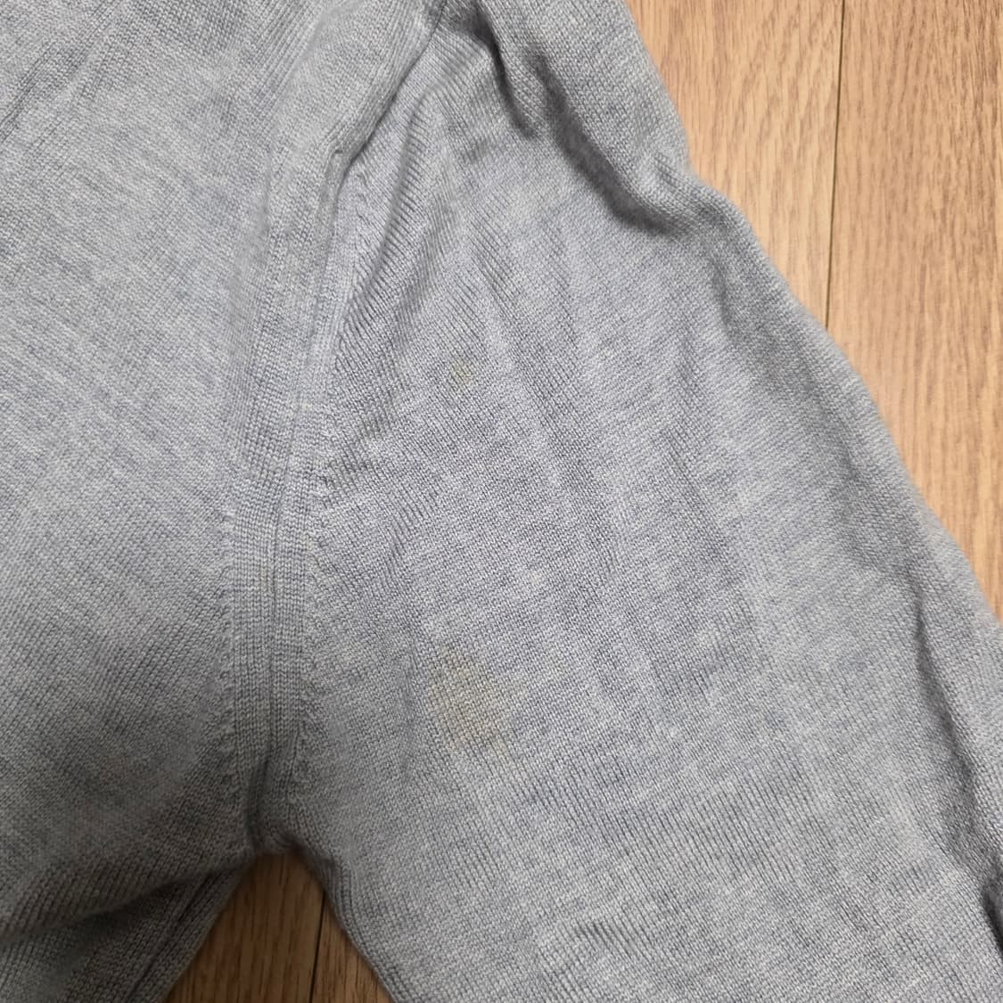 XS) 메종키츠네 트리칼러 폭스 패치 울 가디건 상품이미지5