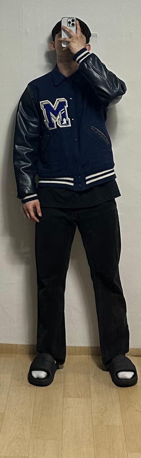 팹 니트 FAB KNIT 레터맨 자켓 상품이미지6