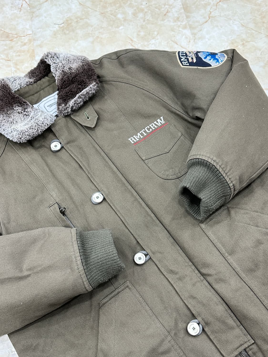 로맨틱크라운 쉐르파 점퍼 상품이미지2