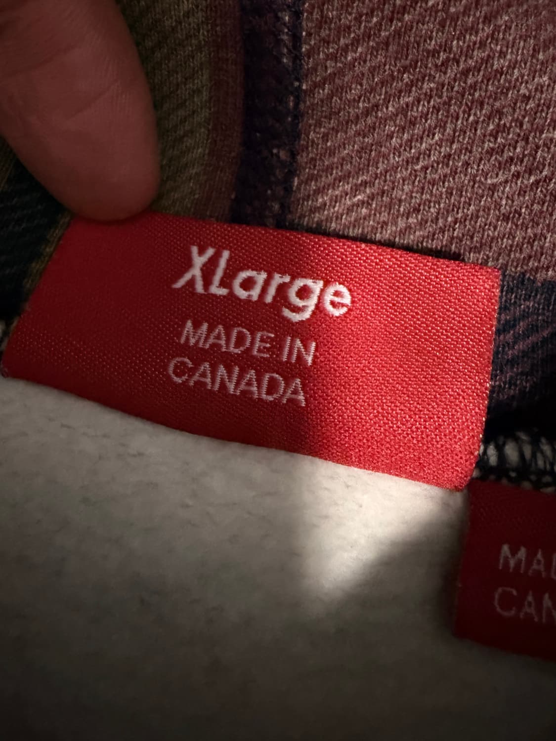 [XL] supreme 14fw Arc logo plaid hoodie 상품이미지4