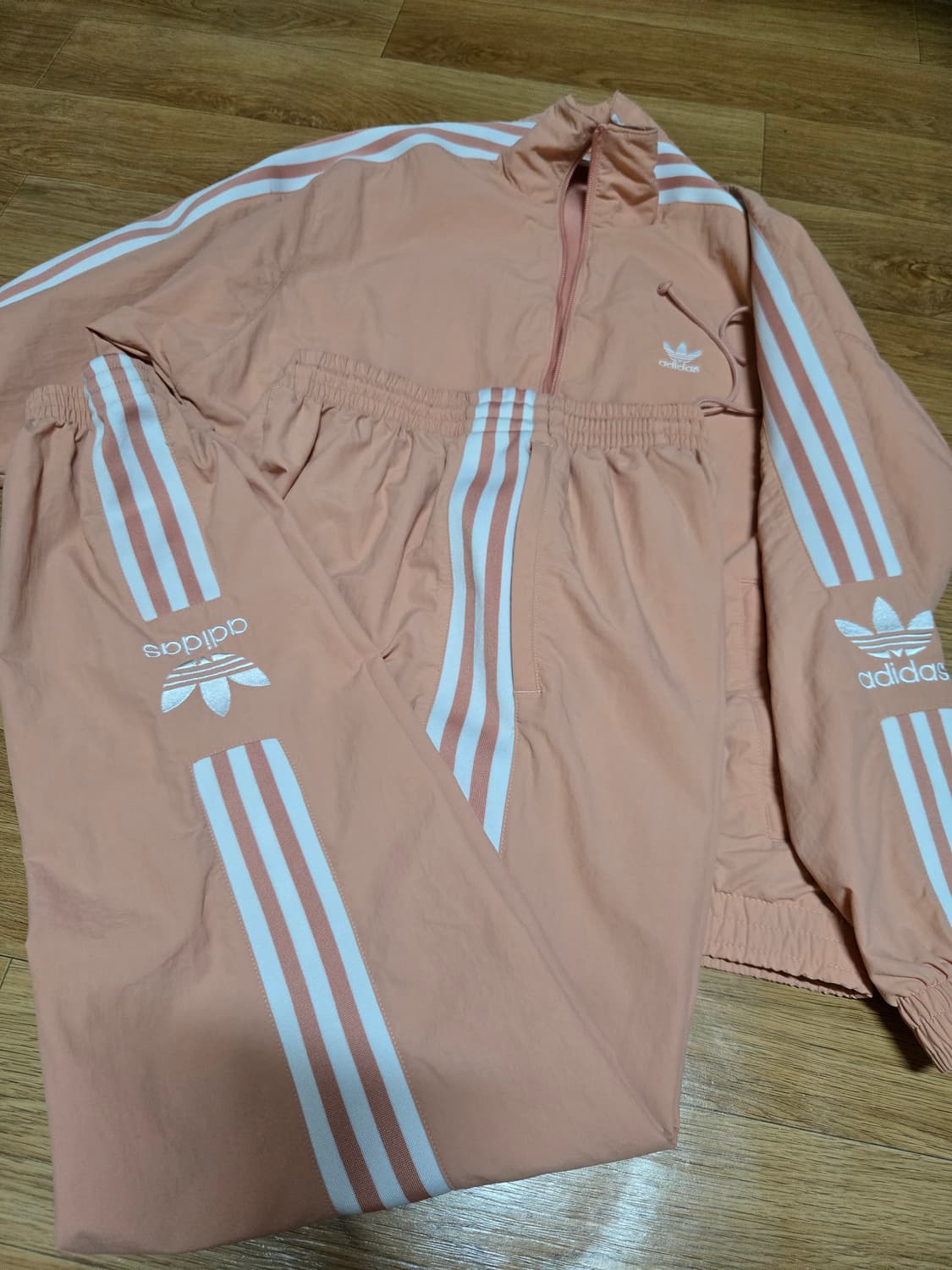 아디다스 여성 코랄 락업 트랙탑 셋업 상품이미지1