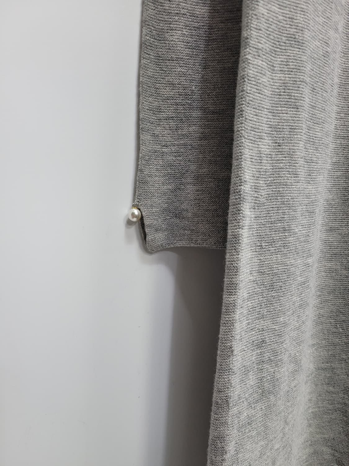 BCBG 양모 니트 롱 원피스  / 여 85-94-155 그레이 상품이미지5