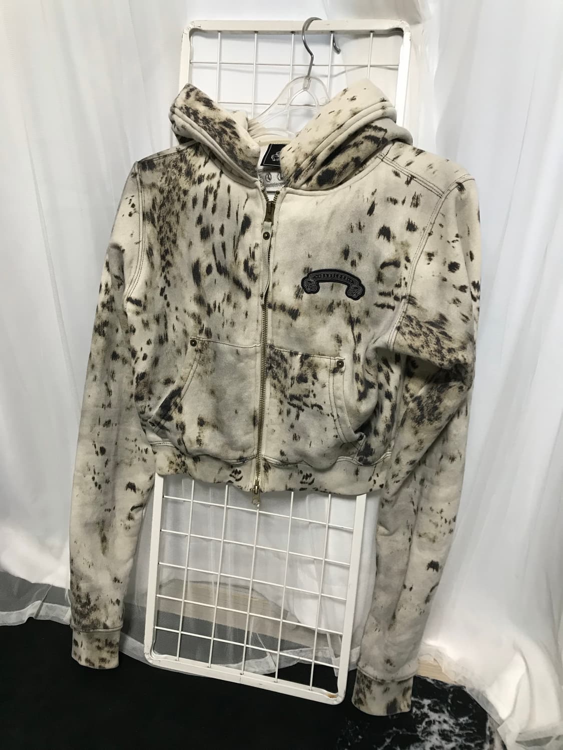 배드블러드 코스모 11 디태쳐블 퍼 후드 집업 상품이미지2