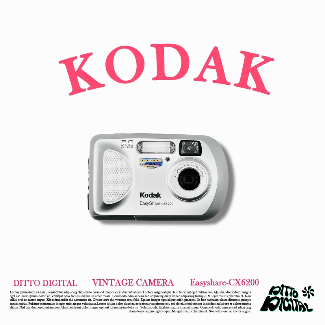 Kodak Easyshare CX6200디카 상품이미지1