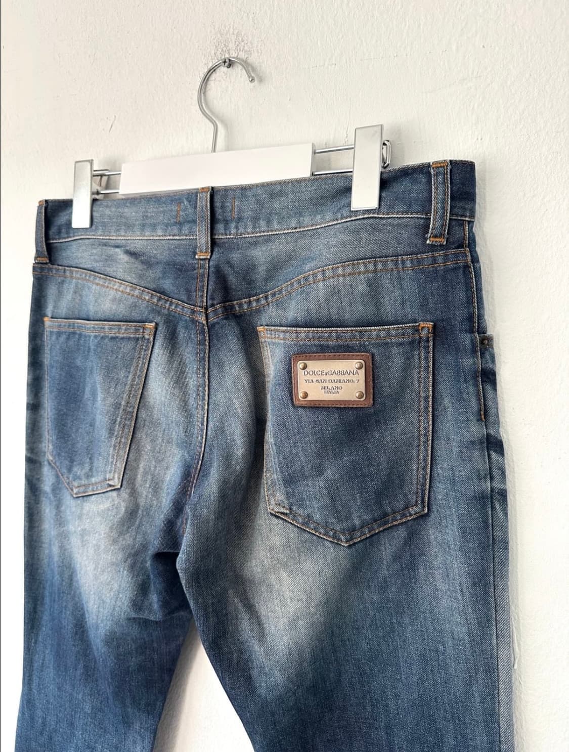 돌체앤가바나 2000s 디스트로이드 워싱 슬림진 상품이미지6