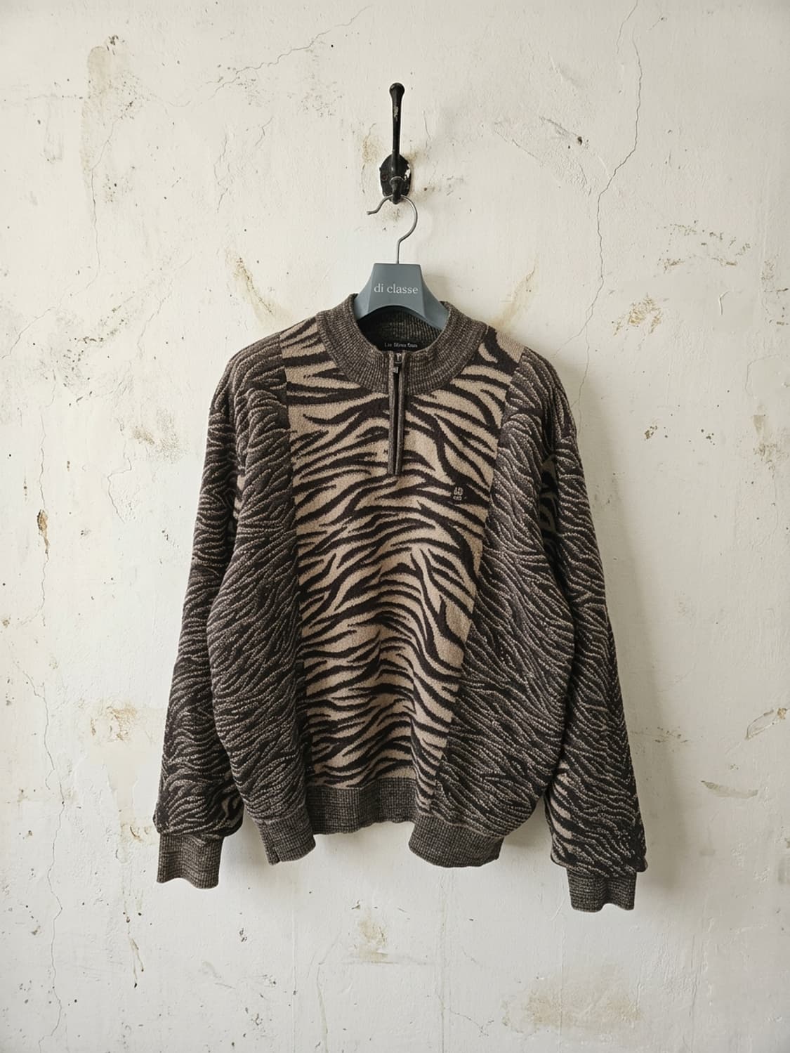 LEE DONG SOO GOLF 지브라 패턴 니트 105 상품이미지1