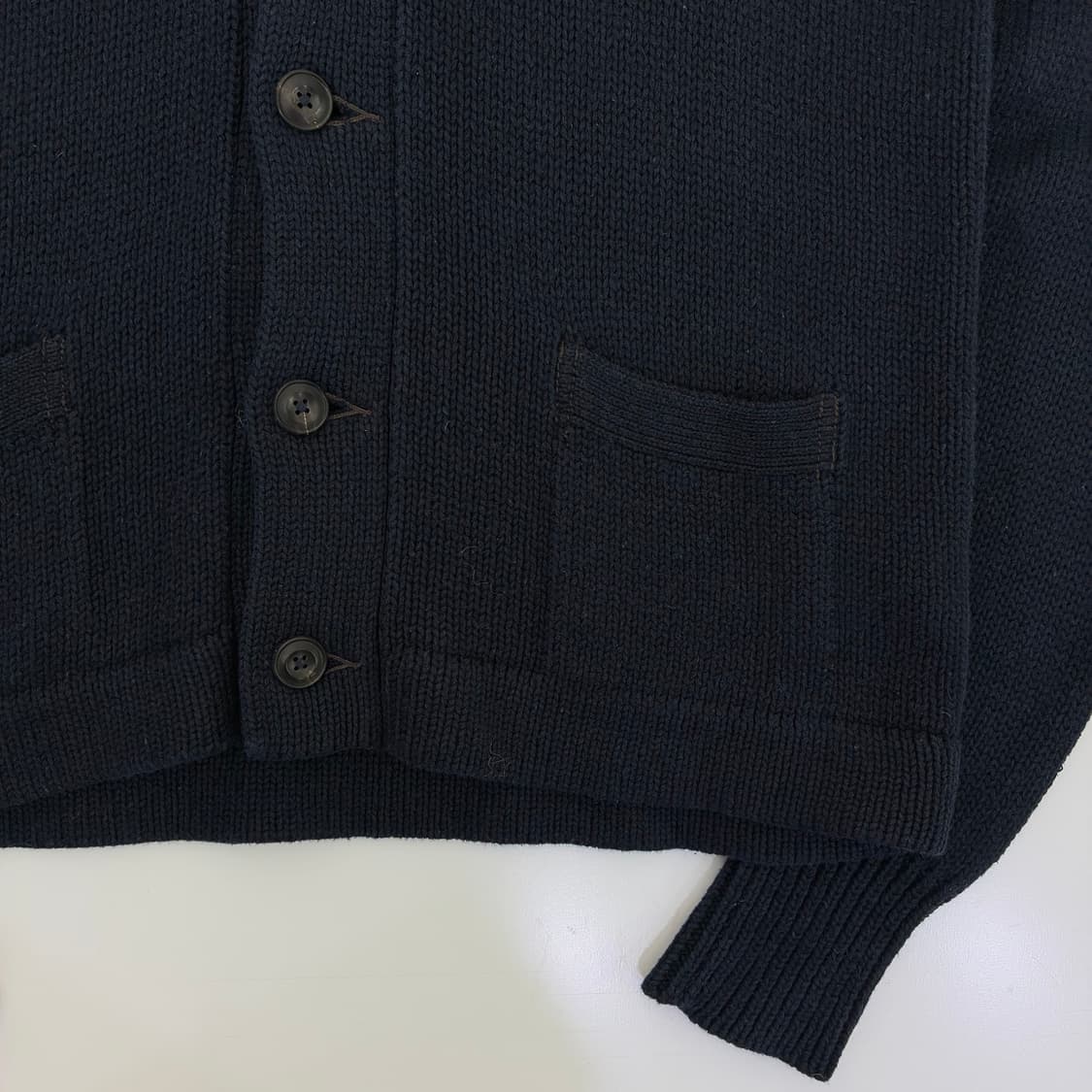 Polo  폴로 랄프로렌 90,s RL 숄카라 니트 가디건 상품이미지3