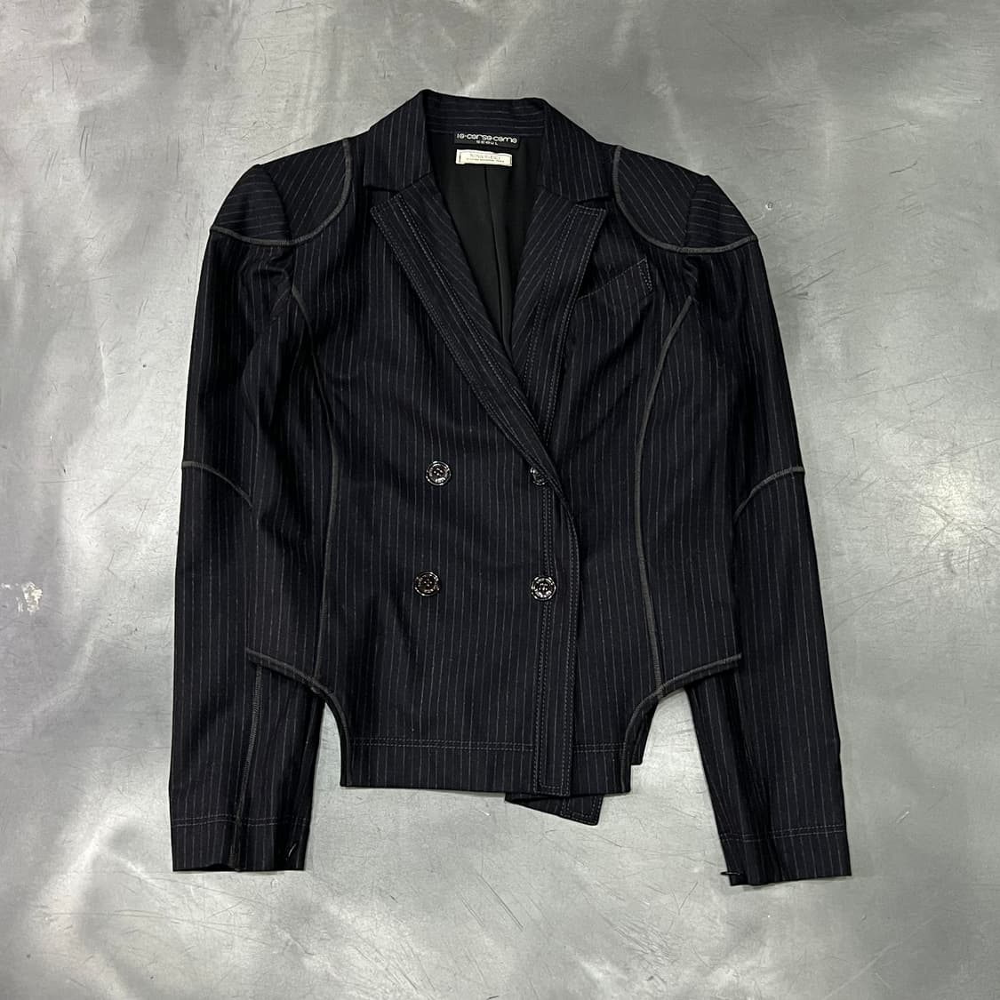  나나리치 스트라이츠 스티치 더블 블레이저 y14783 상품이미지1