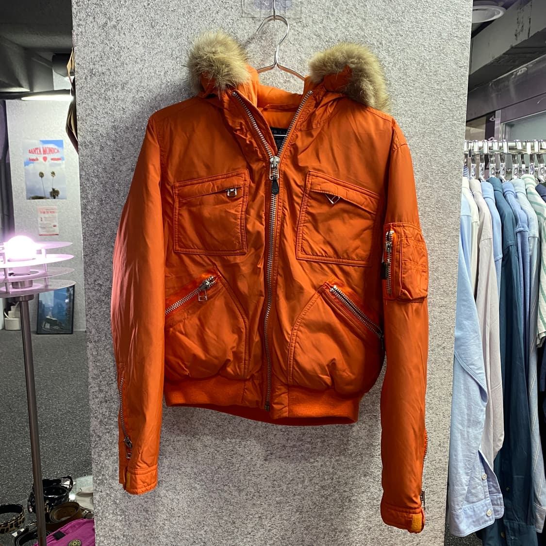 폴로 랄프로렌 00s 덕다운 크롭 봄버 B3198 상품이미지2