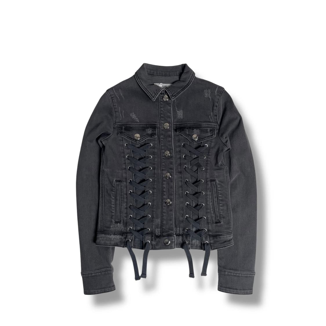 Versus zayn 스트랩 포인트 데님 자켓 상품이미지1