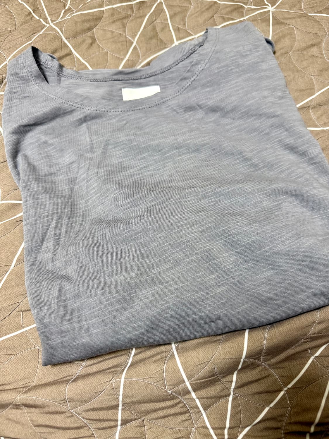 모노프리베 Textured Roll Long Sleeve CoolGrey 상품이미지3