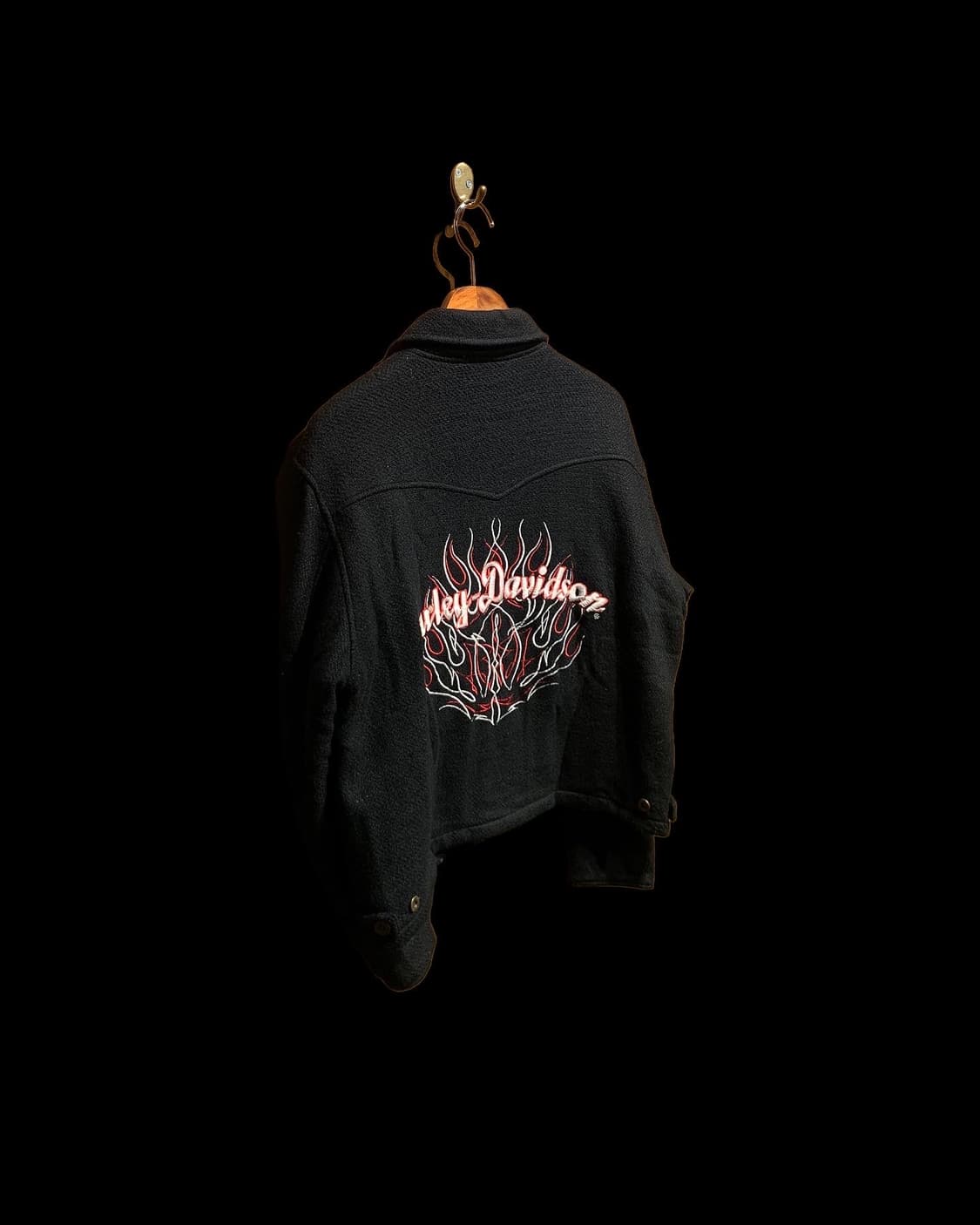 HARLEY DAVIDSON 울x레이온 집업 재킷 상품이미지6