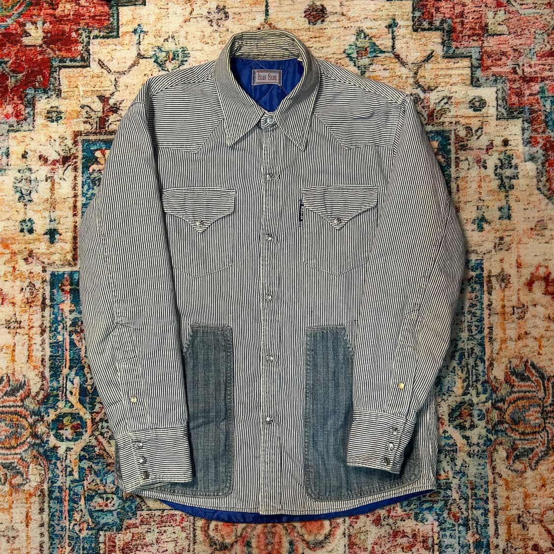 [M] 블루블루 재팬 히코리 데님 워크자켓 상품이미지1