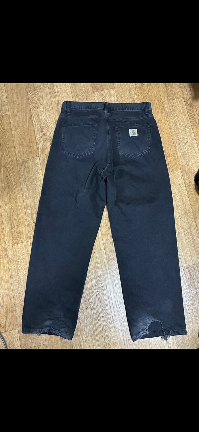 칼하트wip landon pants (34,Black stone wash 상품이미지3