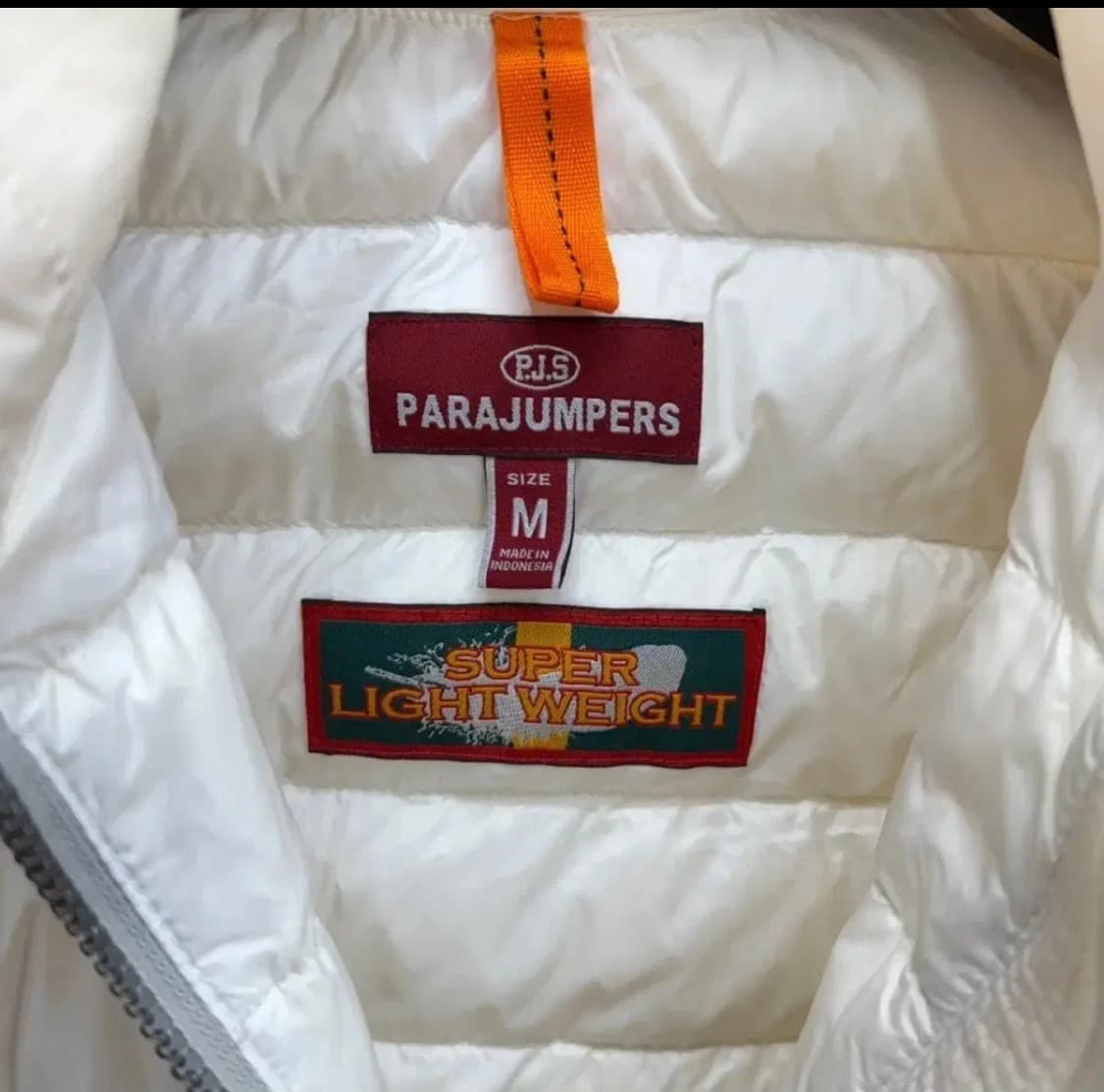 파라점퍼스 경량퍄딩 화이트 m 상품이미지3