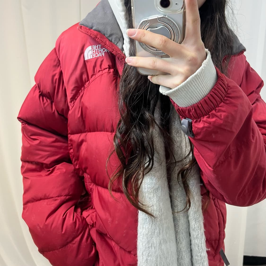 The North Face Red 700 Padding (팔 이염) 상품이미지3