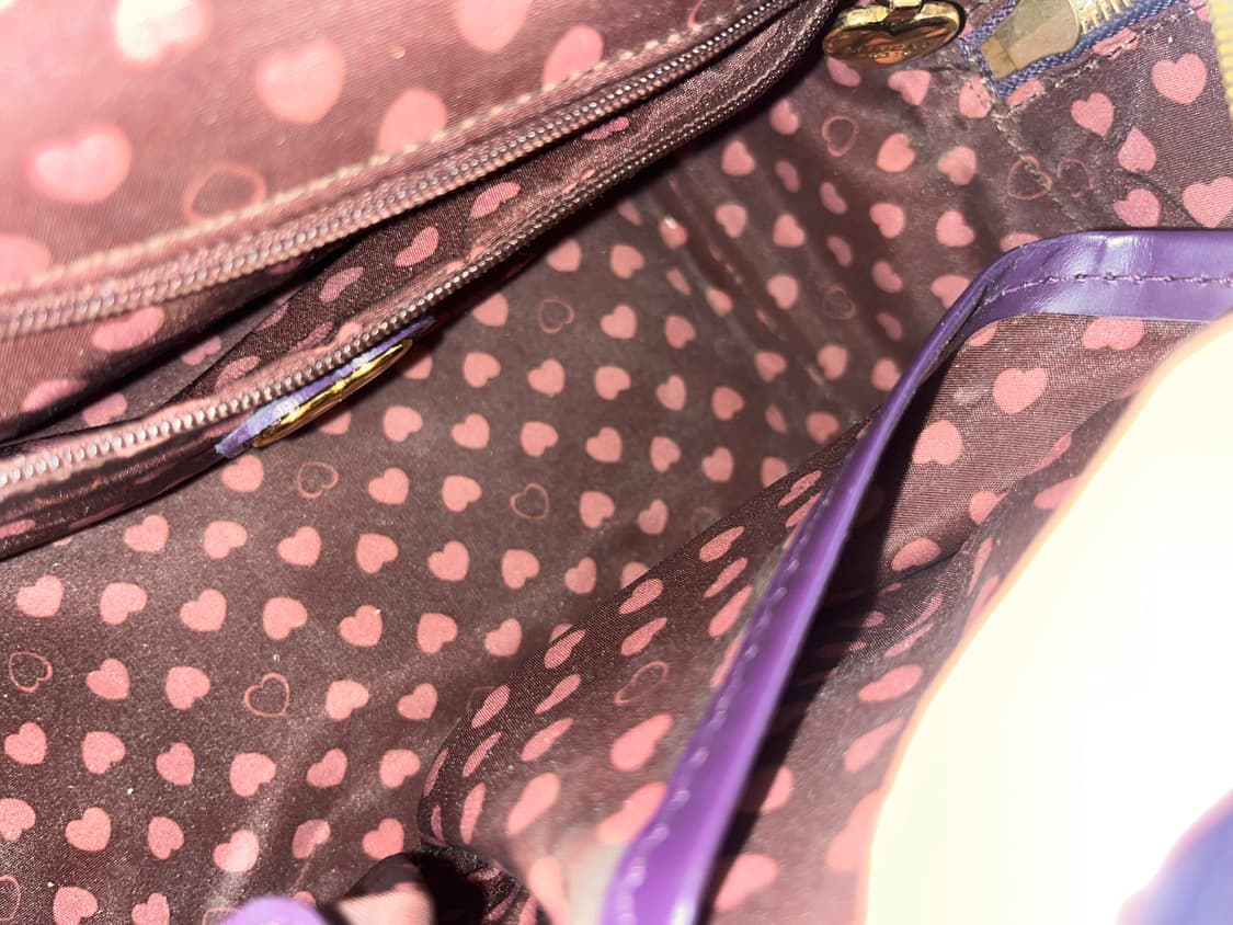 러브캣 퍼플 가방 상품이미지3