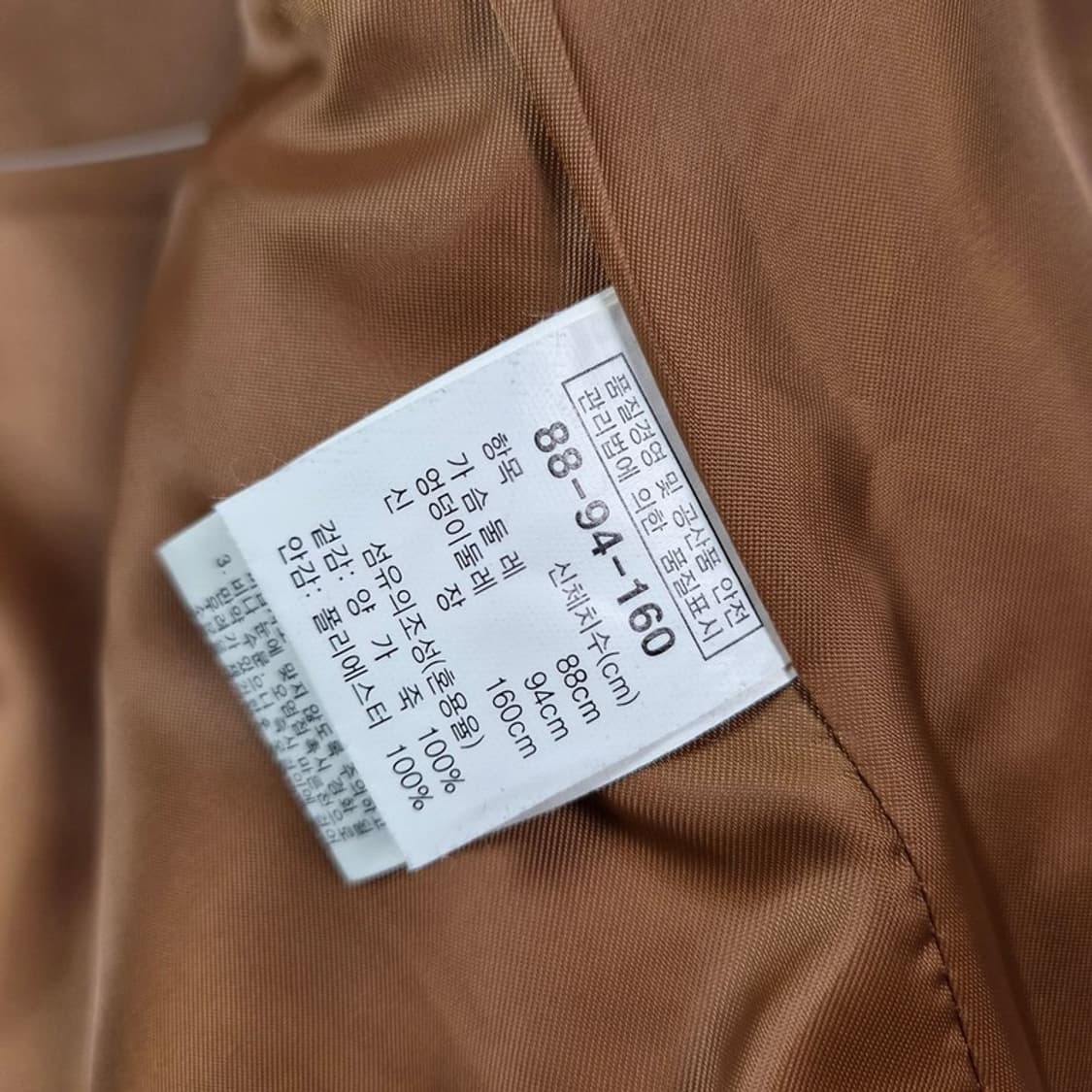 ANOVELLA 리얼 램스킨 양가죽 라이더 자켓 브라운 상품이미지7