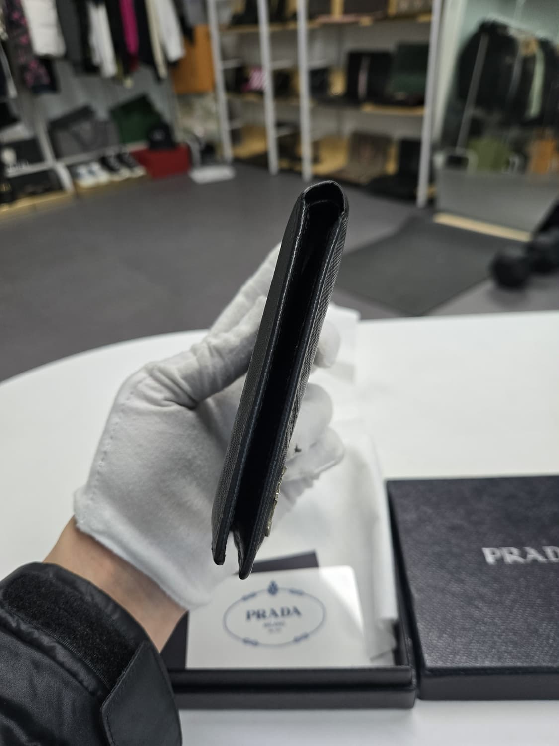 [A급컨디션]프라다 사피아노 반지갑 상품이미지3