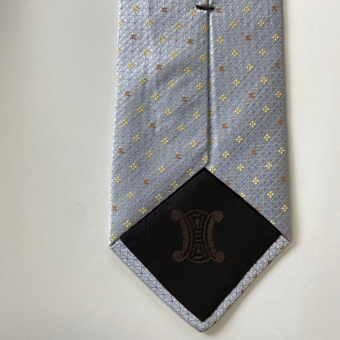 셀린느(celine) 모노그램 신형라벨 정품 명품넥타이 상품이미지6