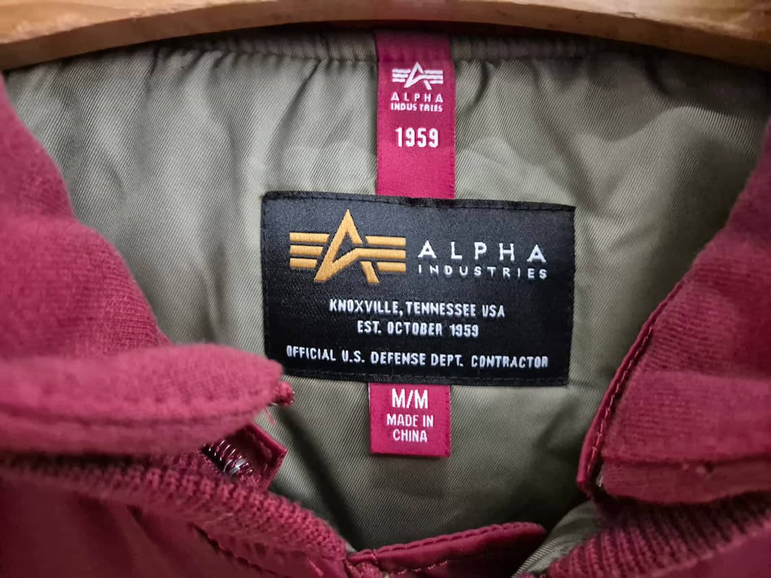 알파 인더스트리  MA-1 Natus(M/95) 상품이미지3