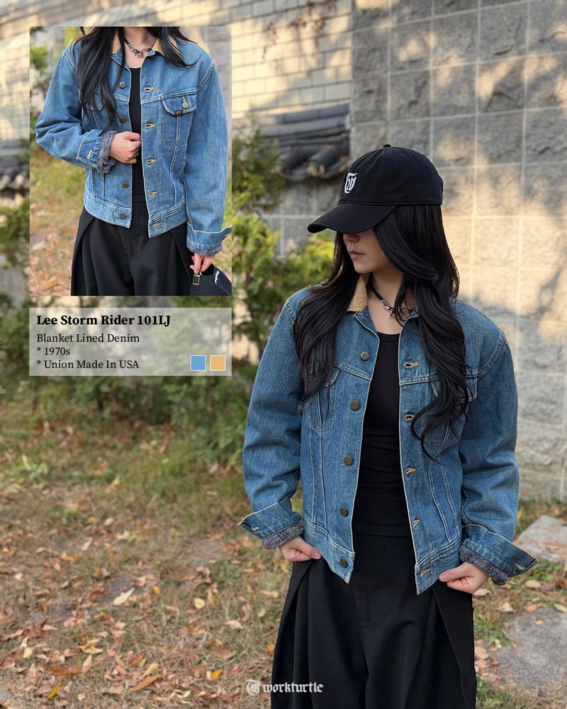 70s Lee 101LJ Storm Rider USA🇺🇸 상품이미지2