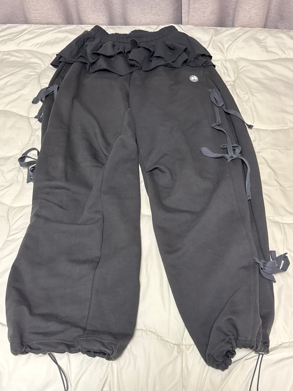 허그유어스킨 Lace jogger pants (chachol) 상품이미지1