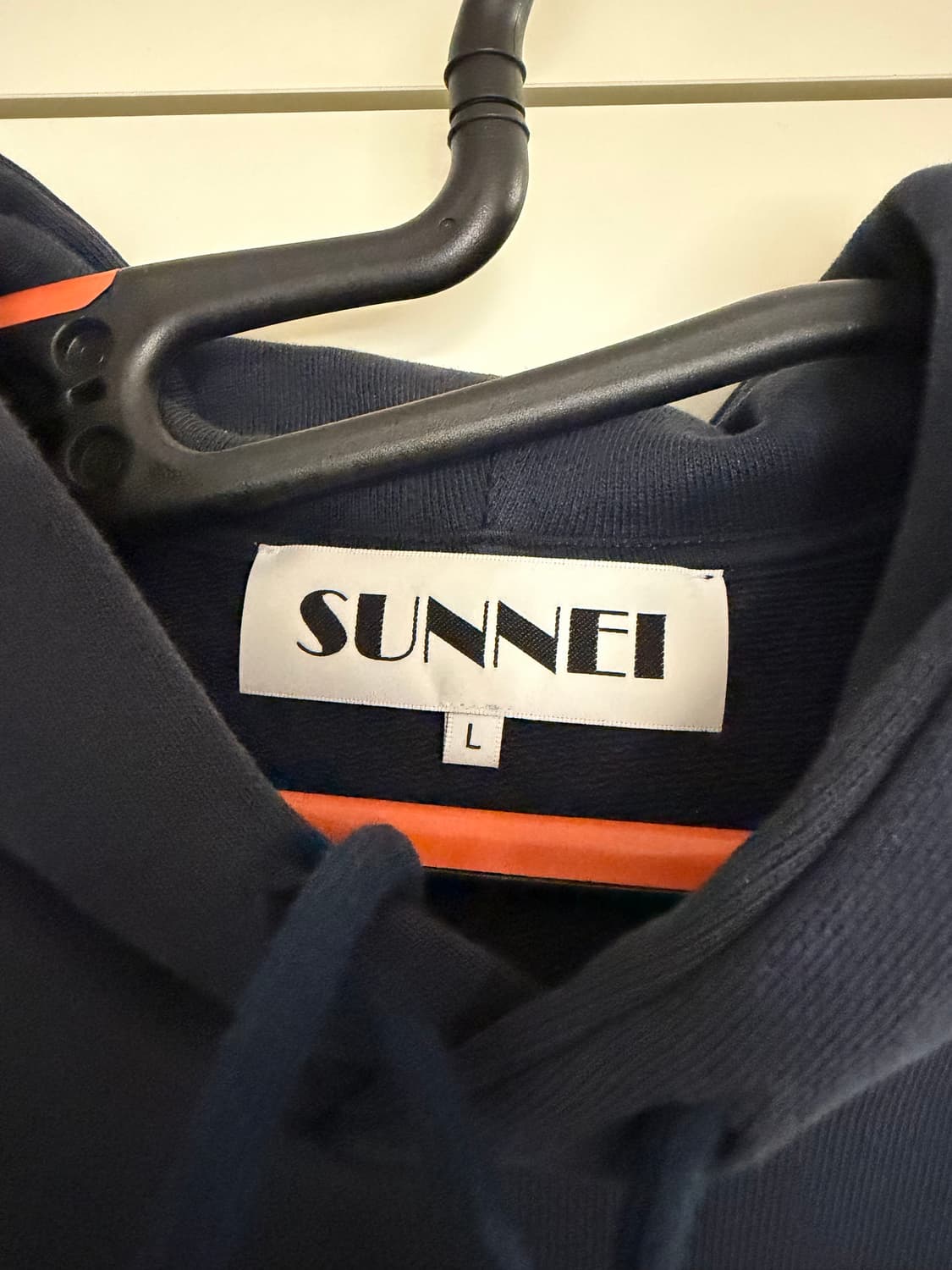 써네이 볼드자수 후드티L 상품이미지3