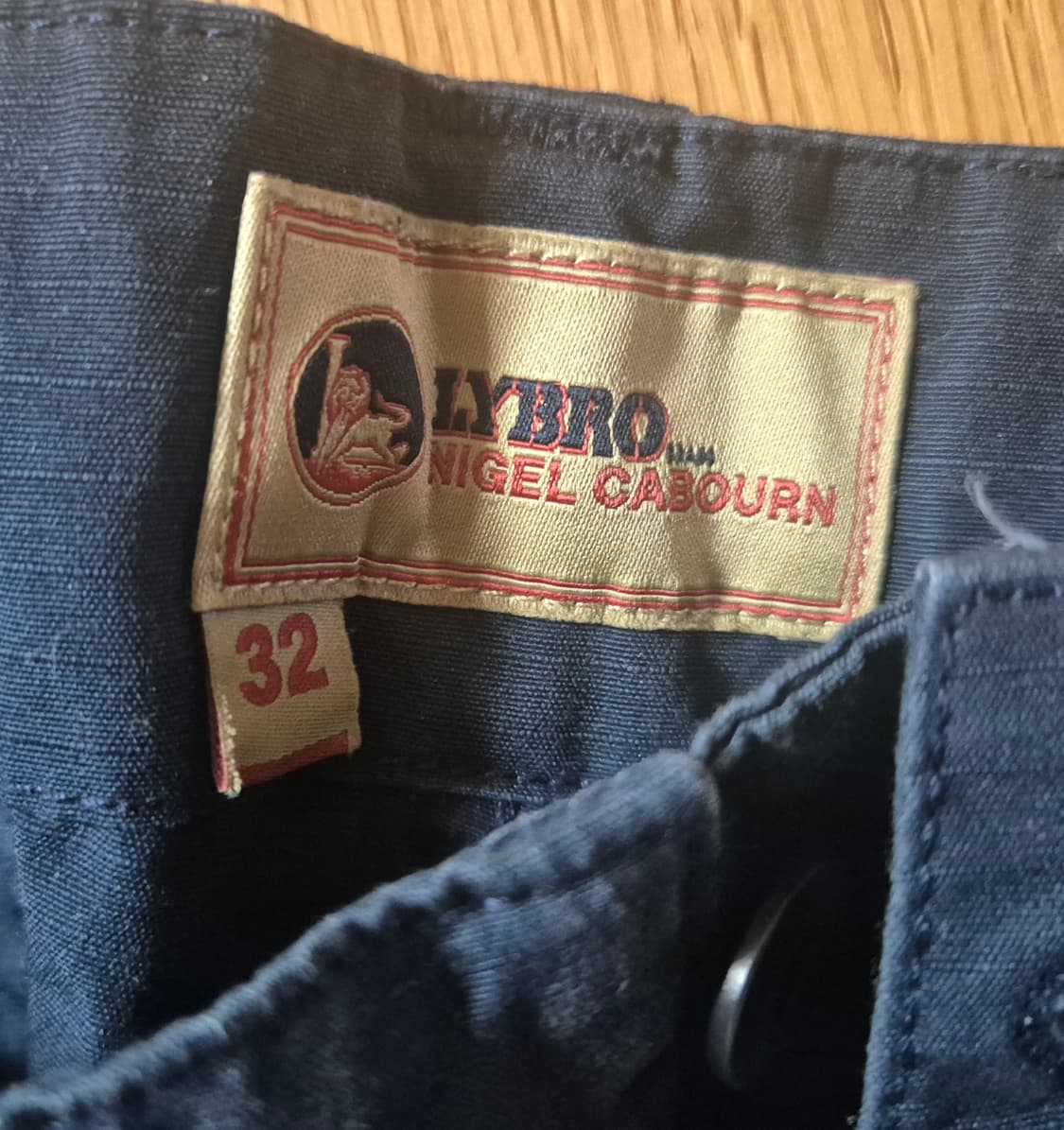 나이젤 카본 카고 팬츠 네이비 32사이즈 상품이미지3