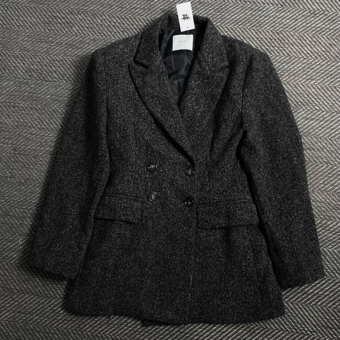 빈티지 우먼스 울 더플 하프 코트o 4188 상품이미지1