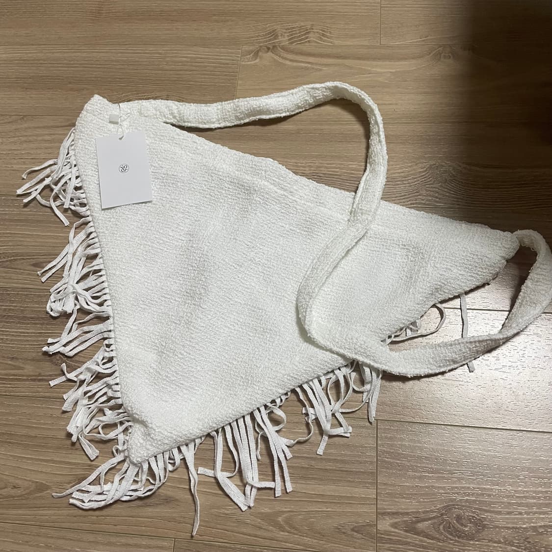 보르 삼각 프린지 숄더백 상품이미지2