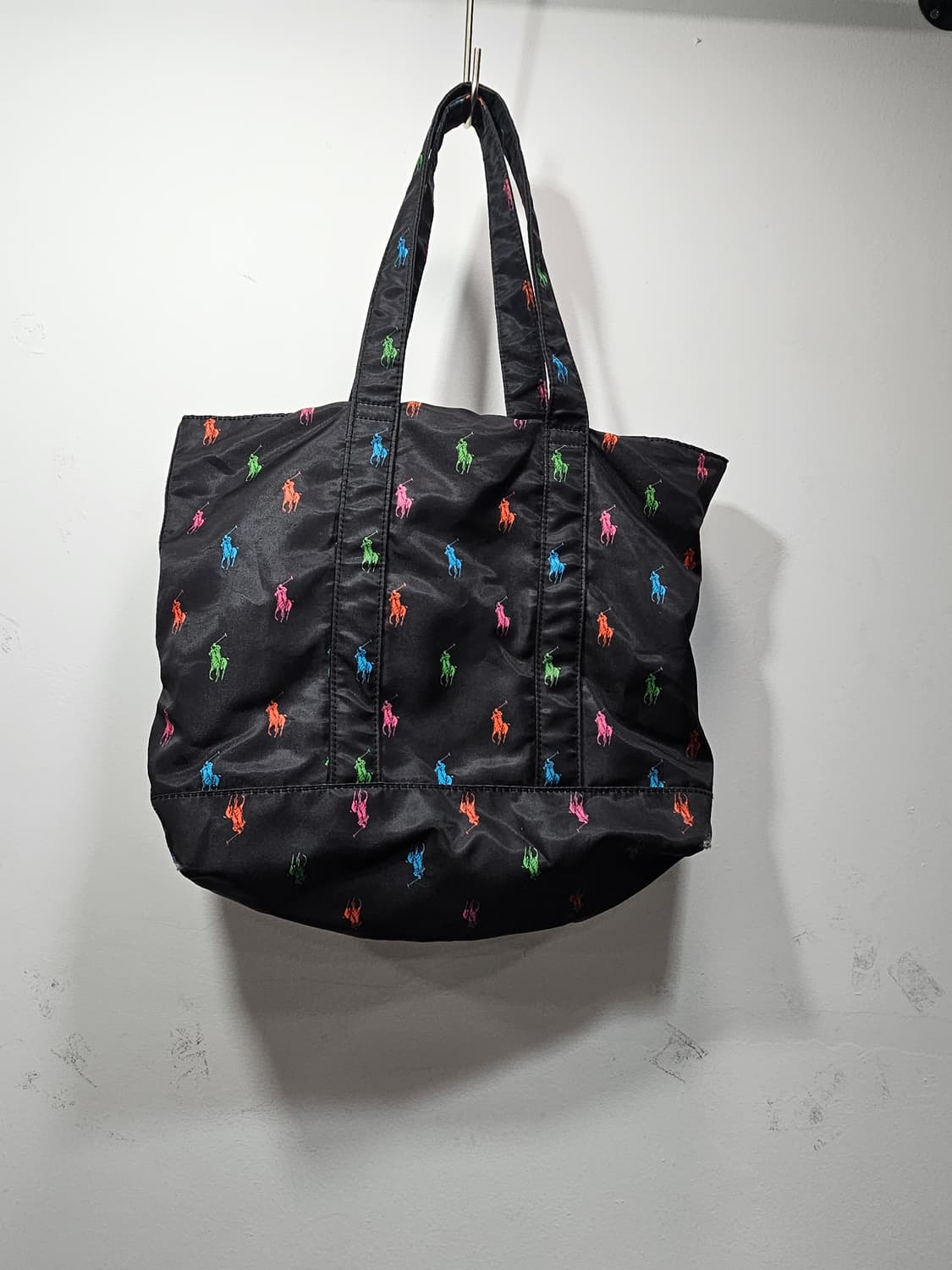 폴로랄프로렌 나일론 멀티컬러 포니 토드백 상품이미지9