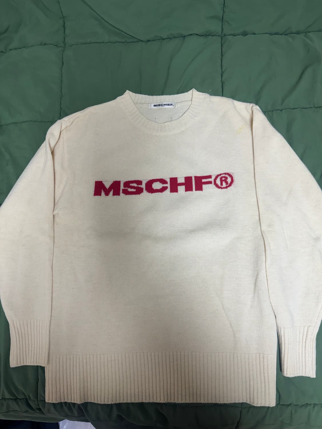 미스치프 니트 상품이미지1