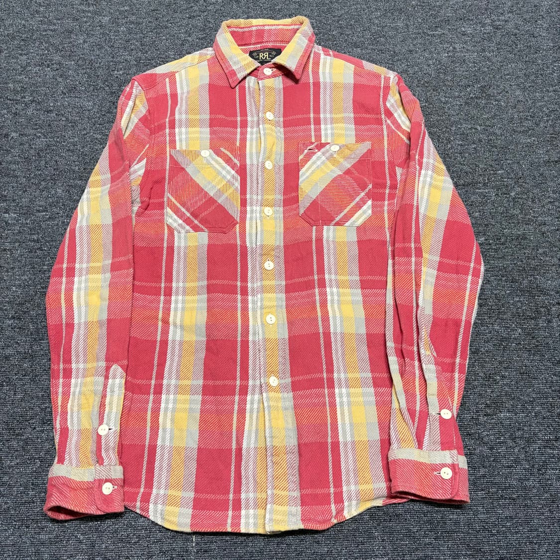 랄프로렌 더블알엘 플란넬 체크 셔츠 상품이미지1