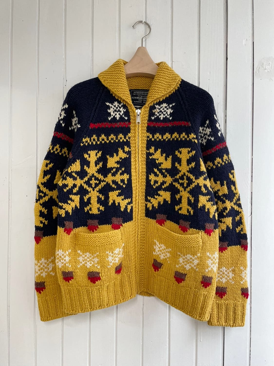 [M] plevo 코위찬 니트 자켓 상품이미지1