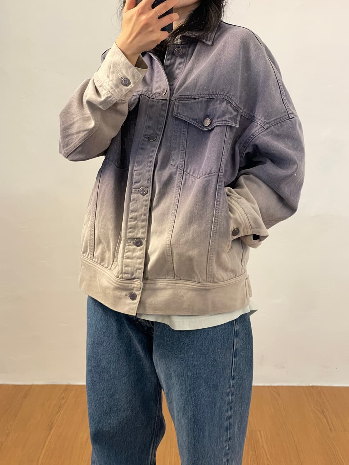 비이커 데님 자켓  상품이미지10