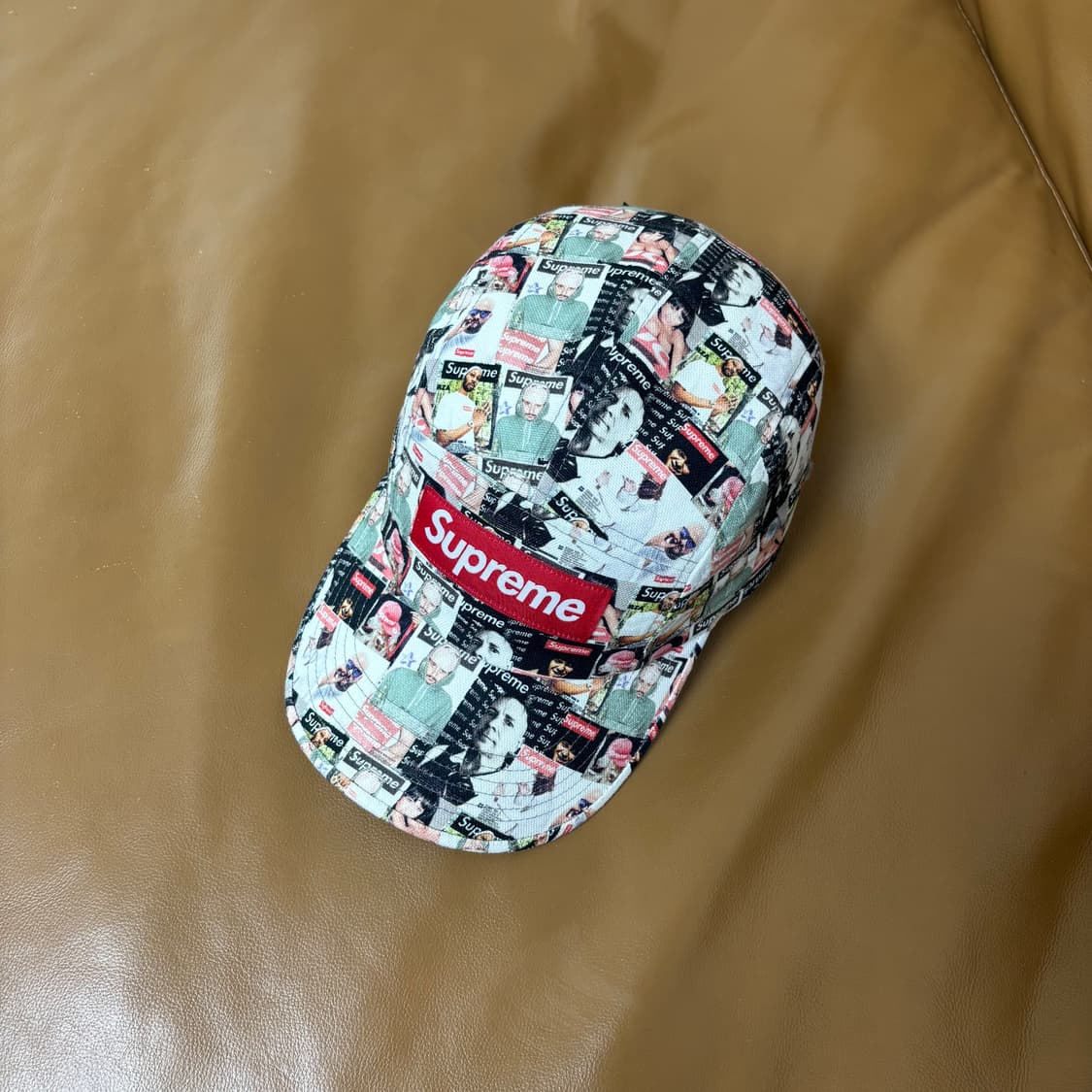 슈프림 캠프캡 모자 박스로고 포토 매거진 상품이미지6