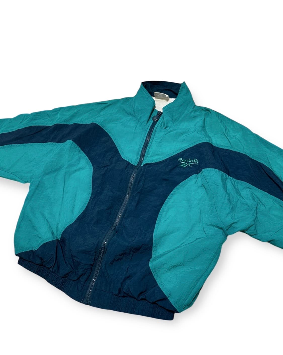 리복 00s 배색 나일론 바람막이 상품이미지3