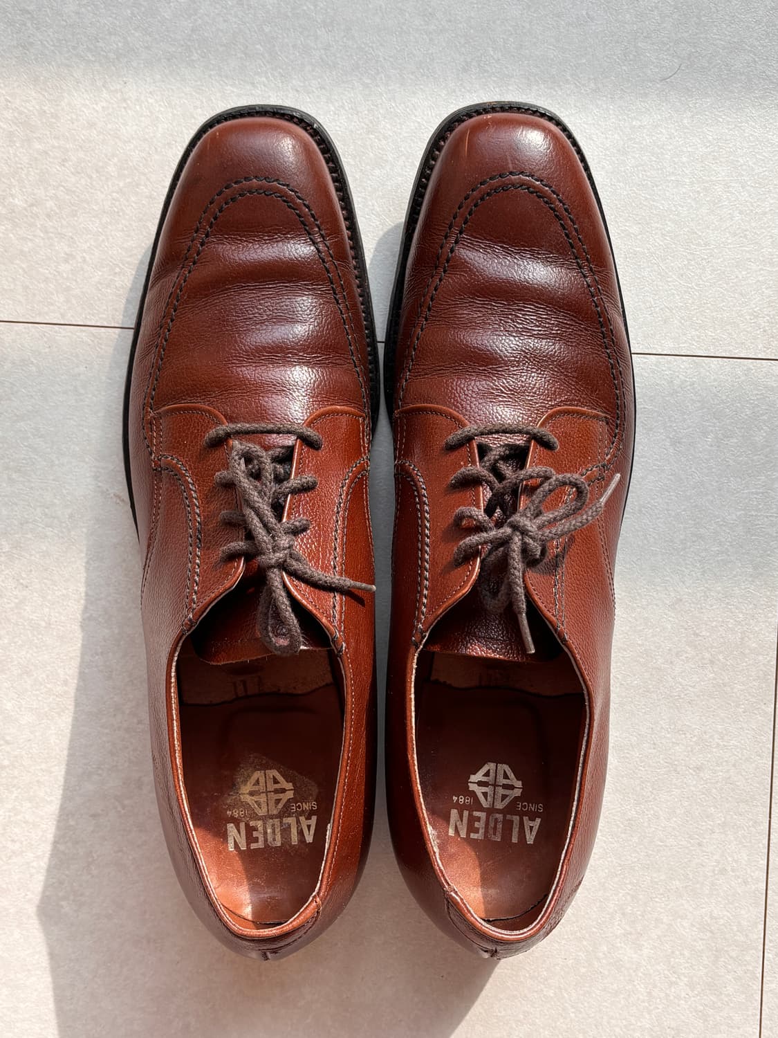 Alden 463 빈티지 U-팁 더비 US 11.5  상품이미지2