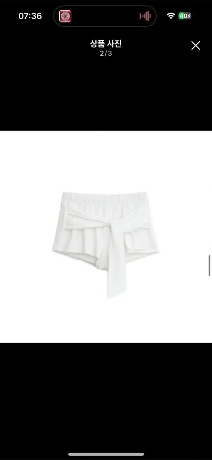 썬번프로젝트 Tie Raw-cut Sweat Shorts 상품이미지2